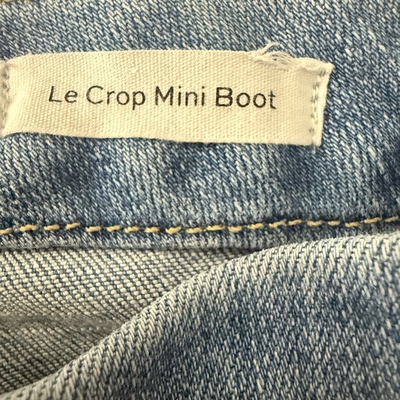 Frame Le Crop Mini Boot Jeans Size 30 - Picture 3 of 14